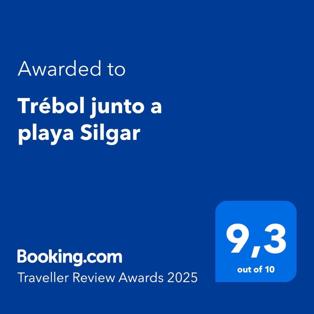 Trebol Junto A Playa Silgar Apartment ซันเชนโช ภายนอก รูปภาพ